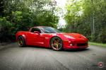 Chevrolet Cotvette Z06 on Vossen Wheels (HC-1) 2017 года